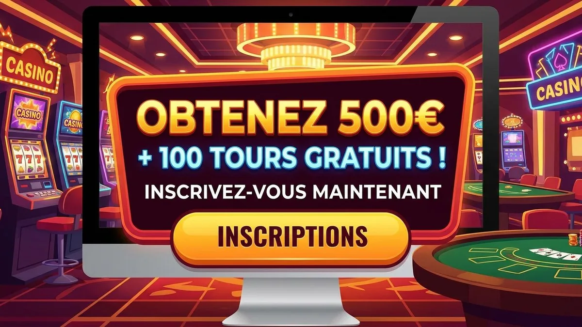 Inscription avec bonus